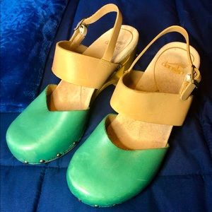 Women's Dansko Taci Closed-Toe Heel Clog Sandals